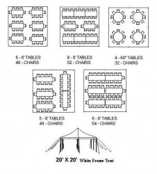 20 X 20 High Peak Tent