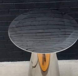 40A139ED 4A62 4893 BACF A13126961C7B 118349910 3pcs Platinum Mirror Mushroom Pedestals