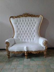 White/Gold Regal Throne Loveseat Throne Chairs IMG 4205 179886290 White/Gold Regal Throne Loveseat Throne Chairs